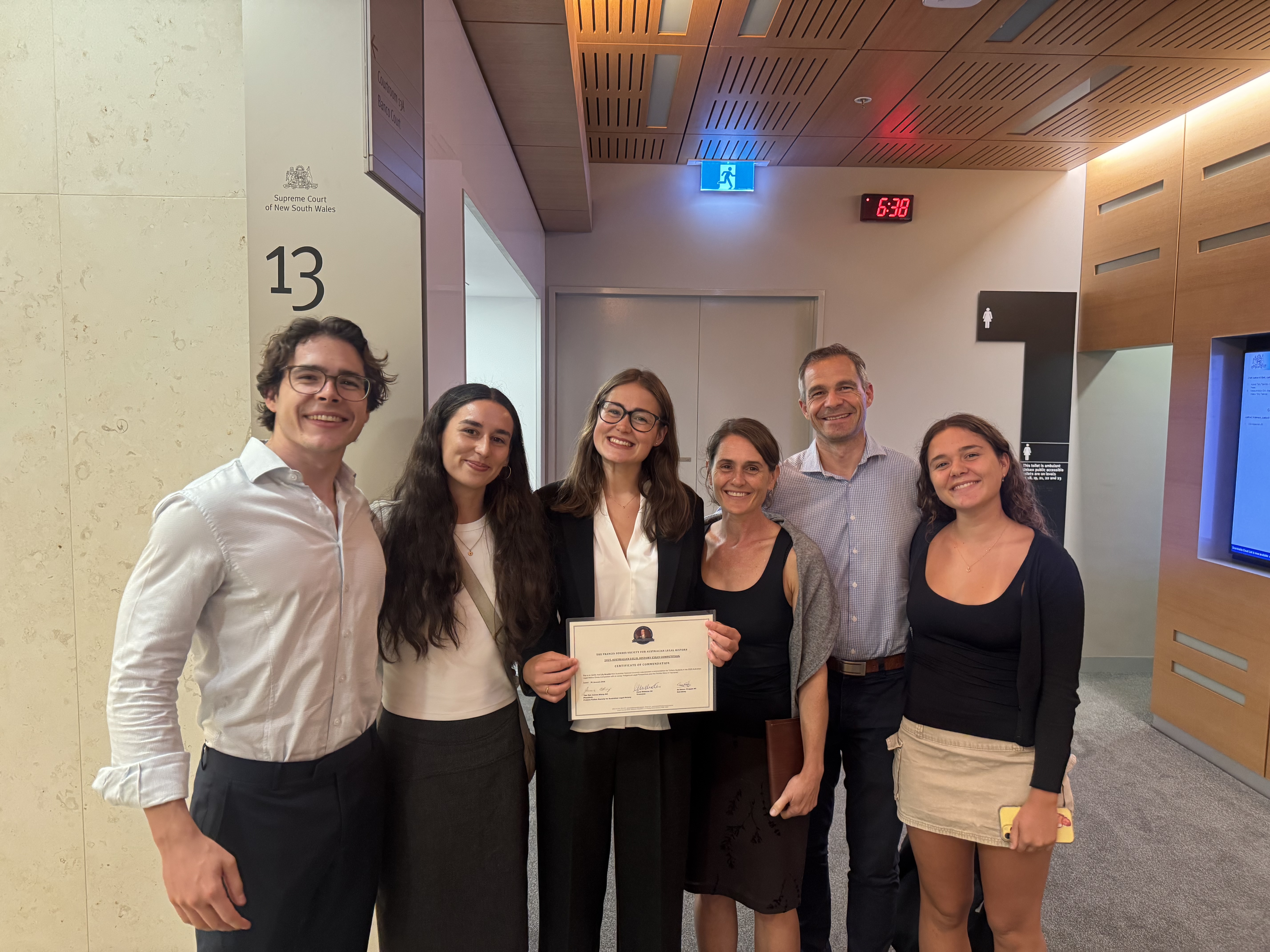 Lily Brooke and family