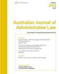 australian administrative law journal