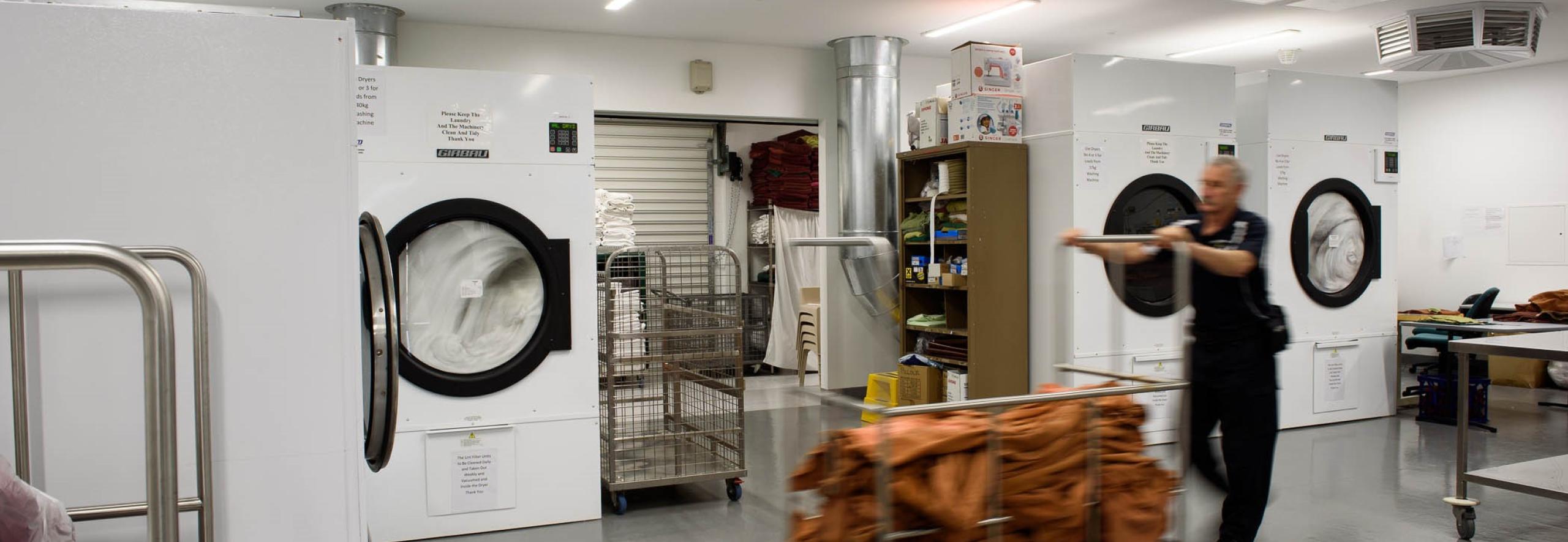 Alexander Maconochie Centre laundry room