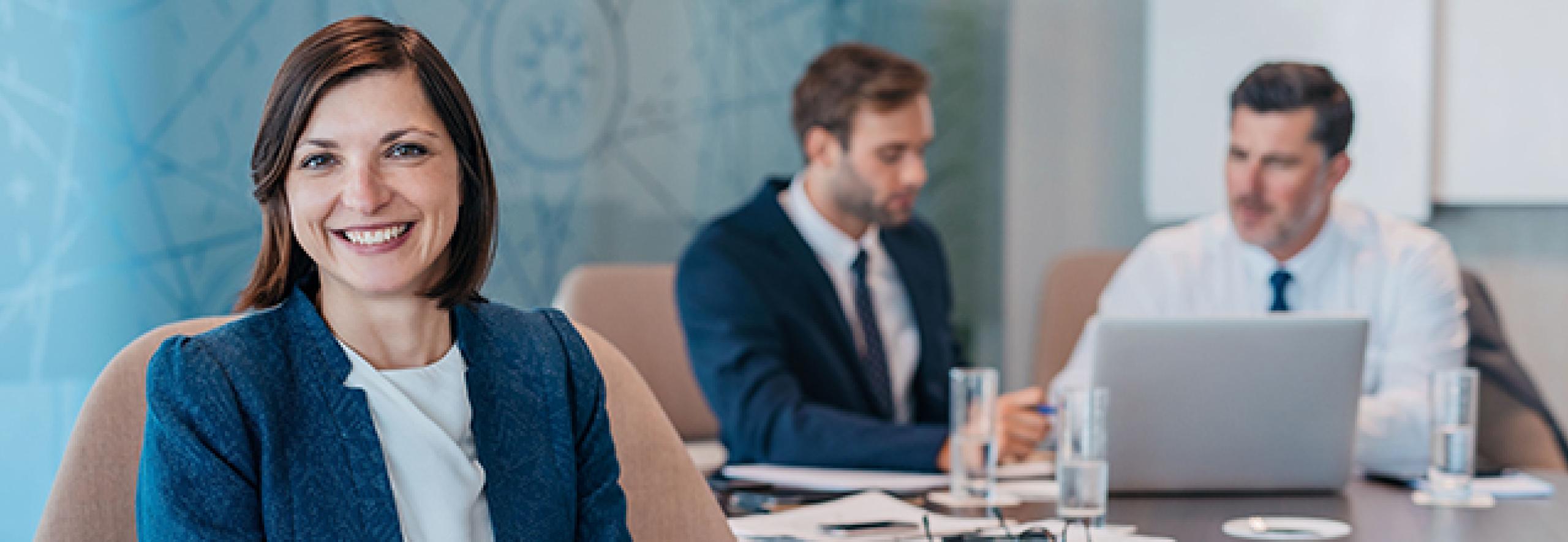 Female business professional