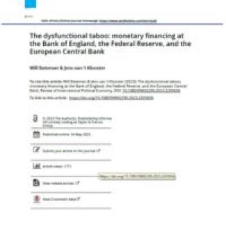 Review of International Political Economy Review of International Political Economy