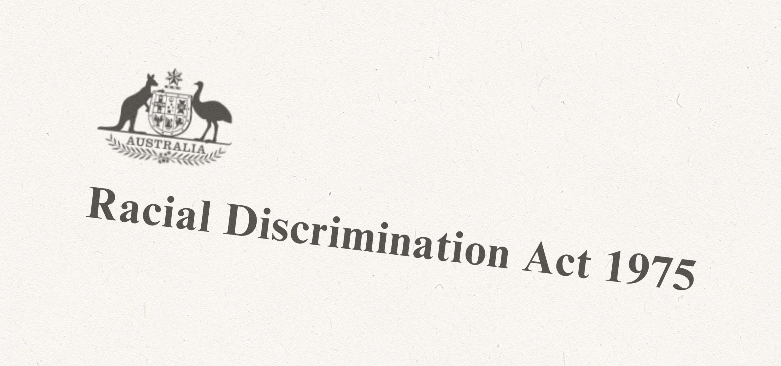 The Racial Discrimination Act at 50