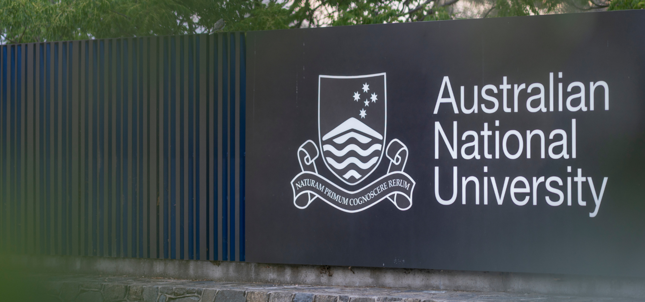 ANU signage
