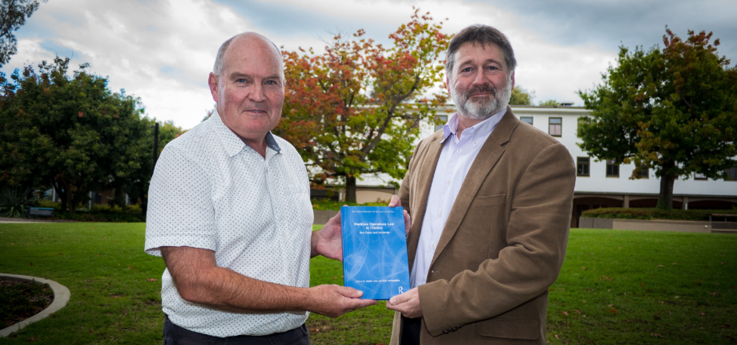 Honorary Associate Professor David Letts AM CSM and Honorary Professor Robert McLaughlin 